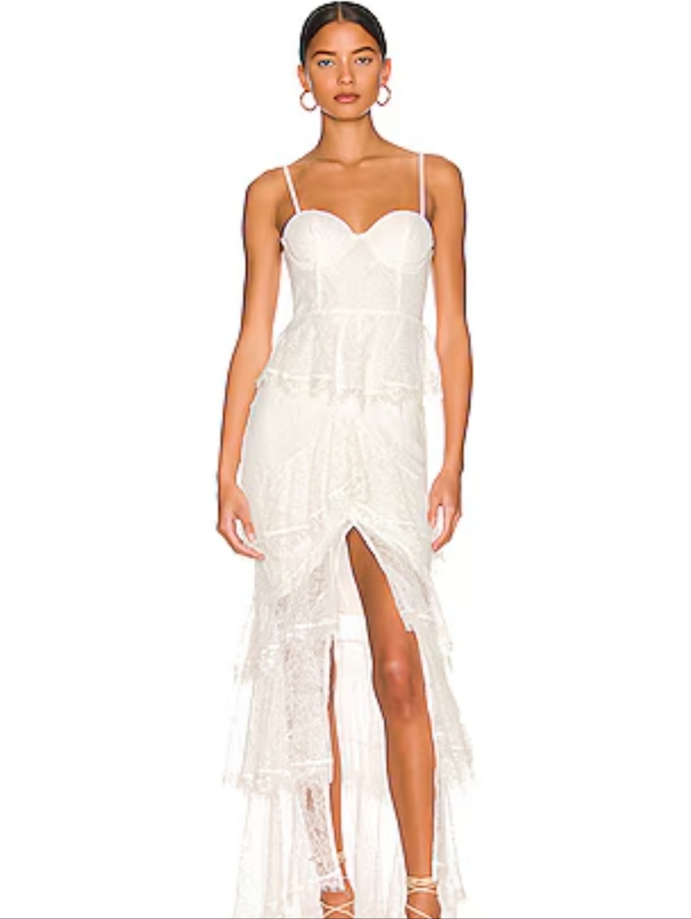 MAJORELLE Zelda Fitz Gown Large